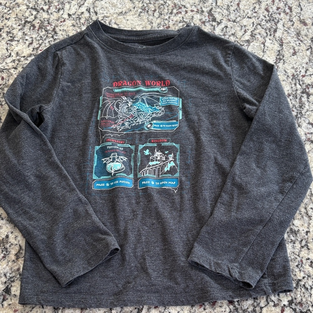 Cat&Jack Dragon Top